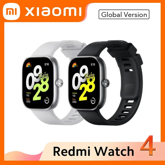 Xiaomi Redmi Watch 4 Global Version 1.97" 60Hz AMOLED Display 470mAh Battery Heart Rate Blood Oxygen Sensor GPS Smartwatch